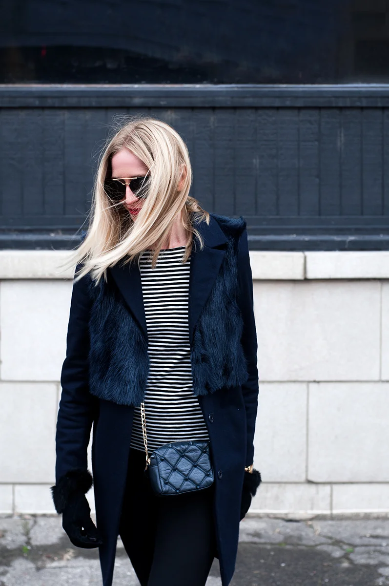 Navy blue topshop clearance coat
